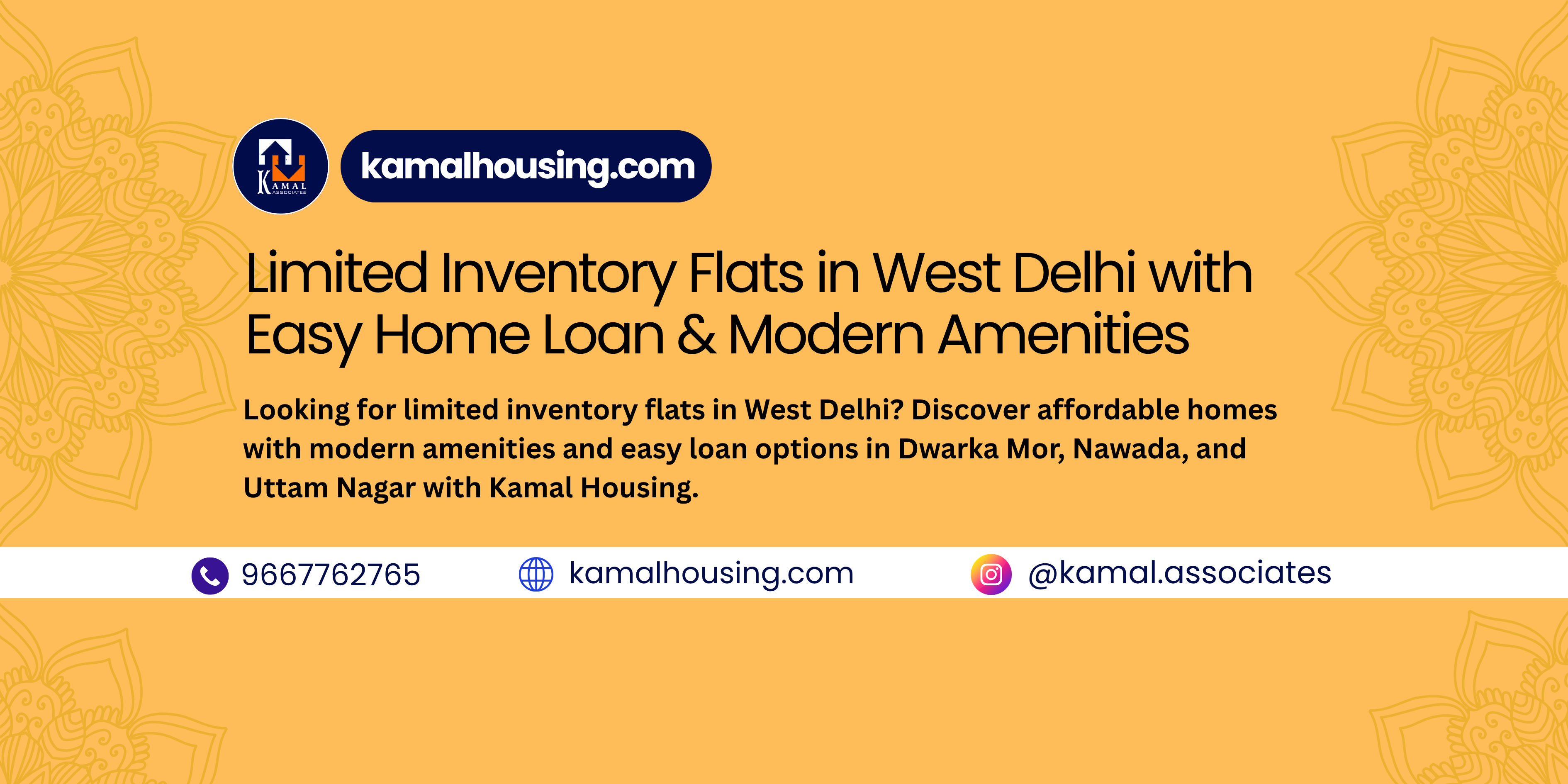 Limited Inventory Flats in West Delhi with Easy Home Loan & Modern Amenities