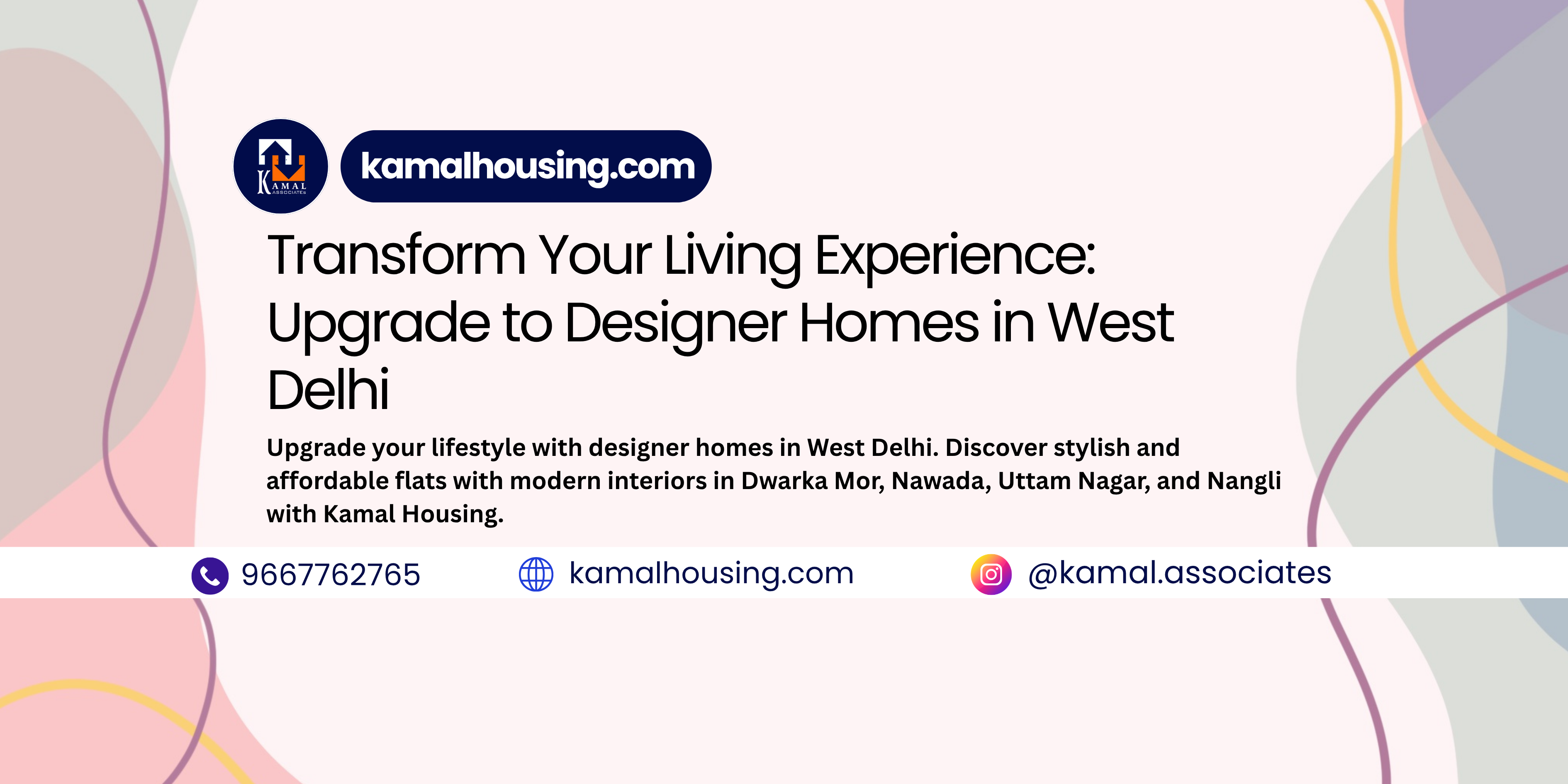 Transform Your Living Experience: Upgrade to Designer Homes in West Delhi