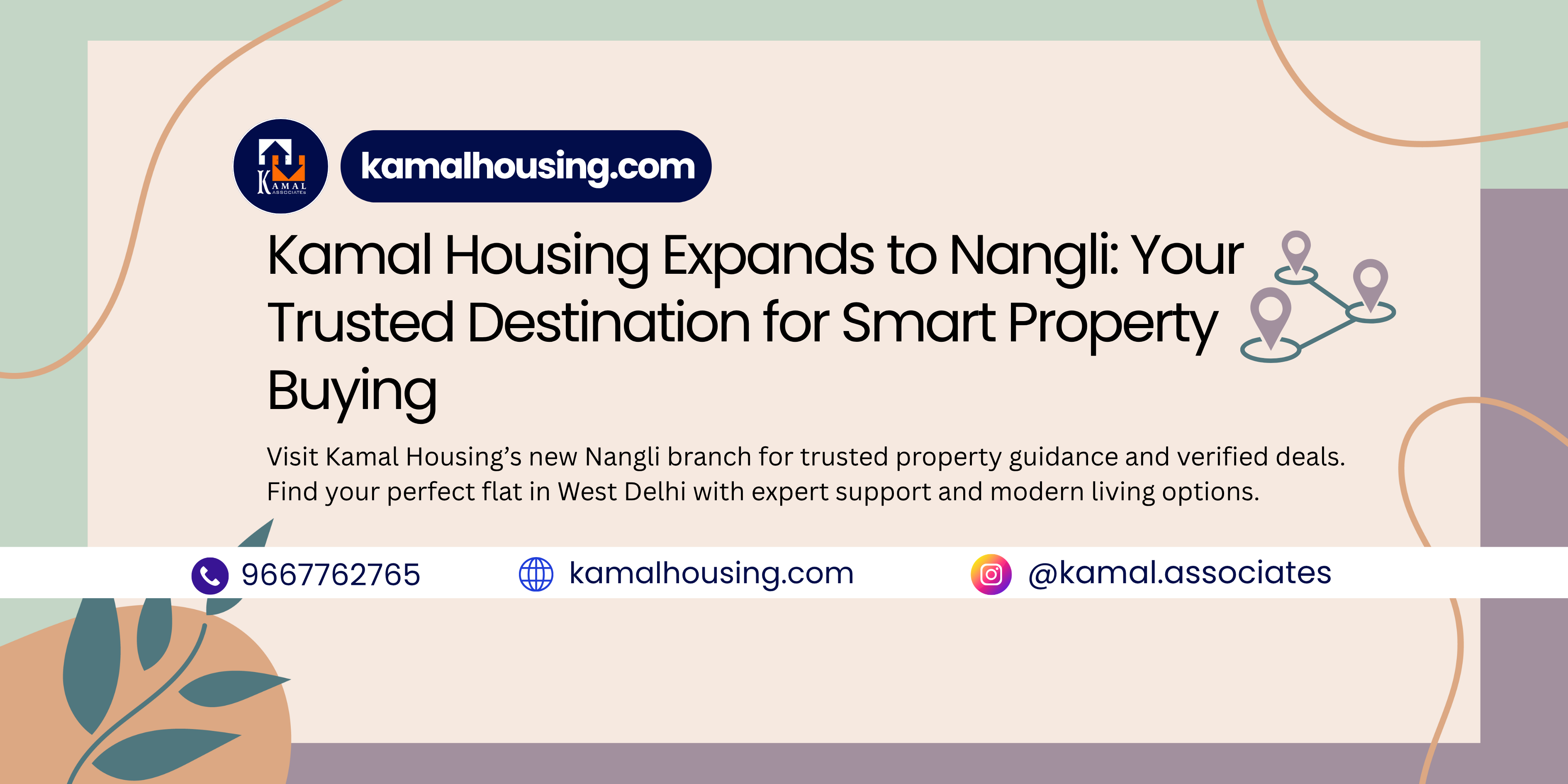 Kamal Housing Expands to Nangli: Your Trusted Destination for Smart Property Buying