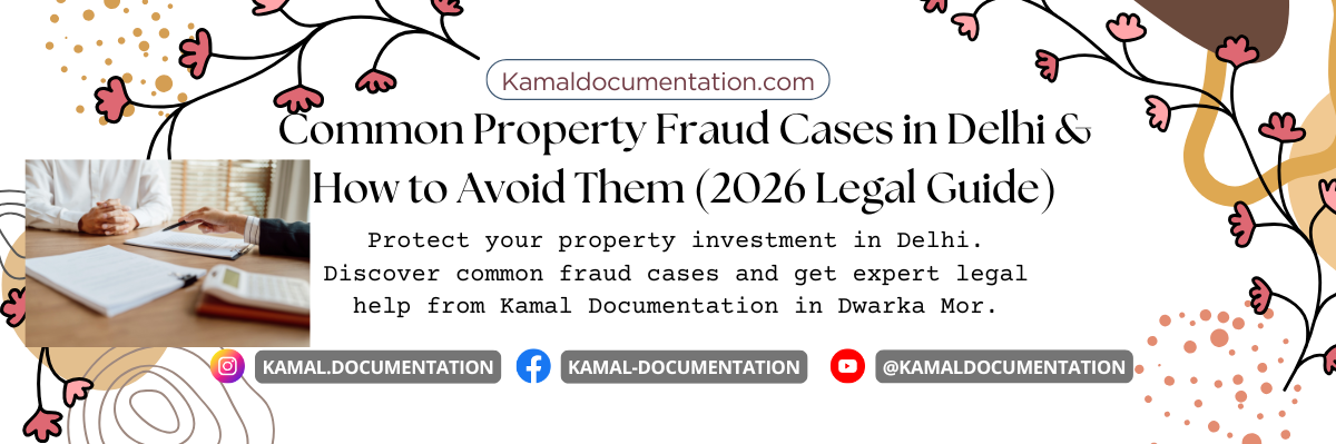 Common Property Fraud Cases in Delhi & How to Avoid Them (2026 Legal Guide)