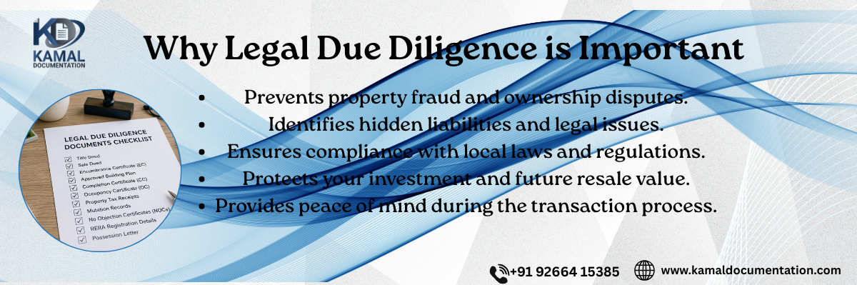 Legal Due Diligence Documents Checklist: Complete Property Verification Guide for Safe Real Estate Investment in India (2026)