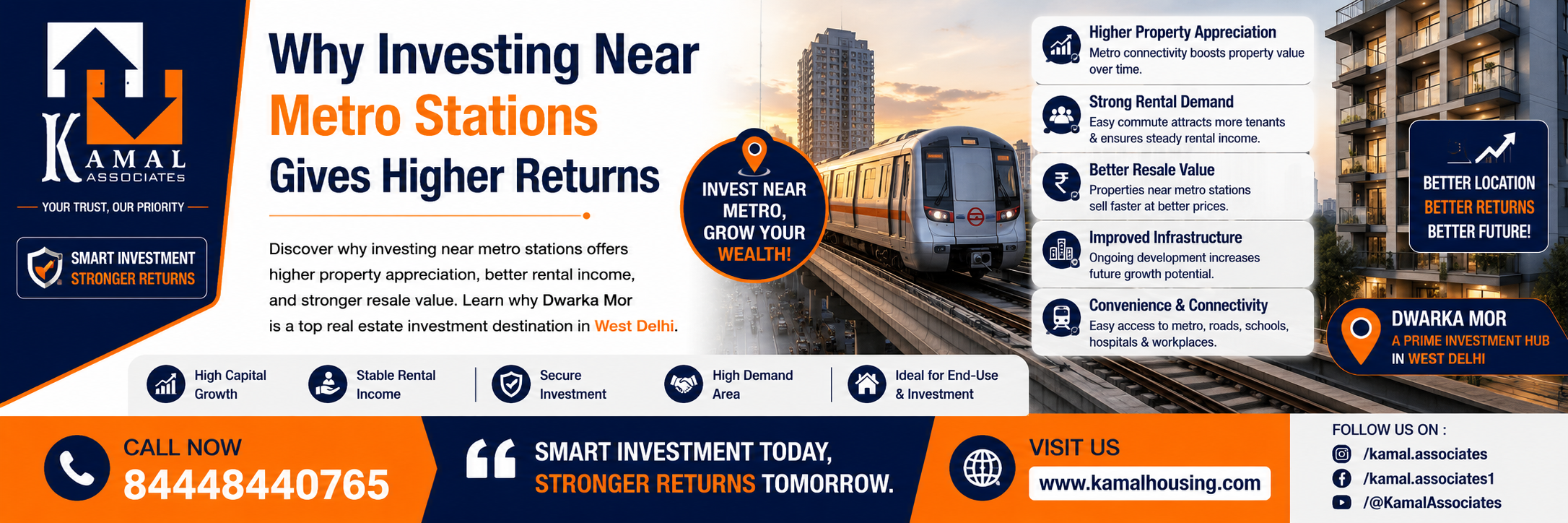 Why Investing Near Metro Stations Gives Higher Returns